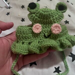 Frog hat